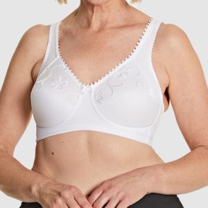 Royce – 513 Grace Wirefree Cotton Full Cup Bra – White only